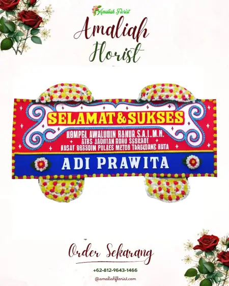 Papan Bunga Ucapan Selamat Bojong Catang